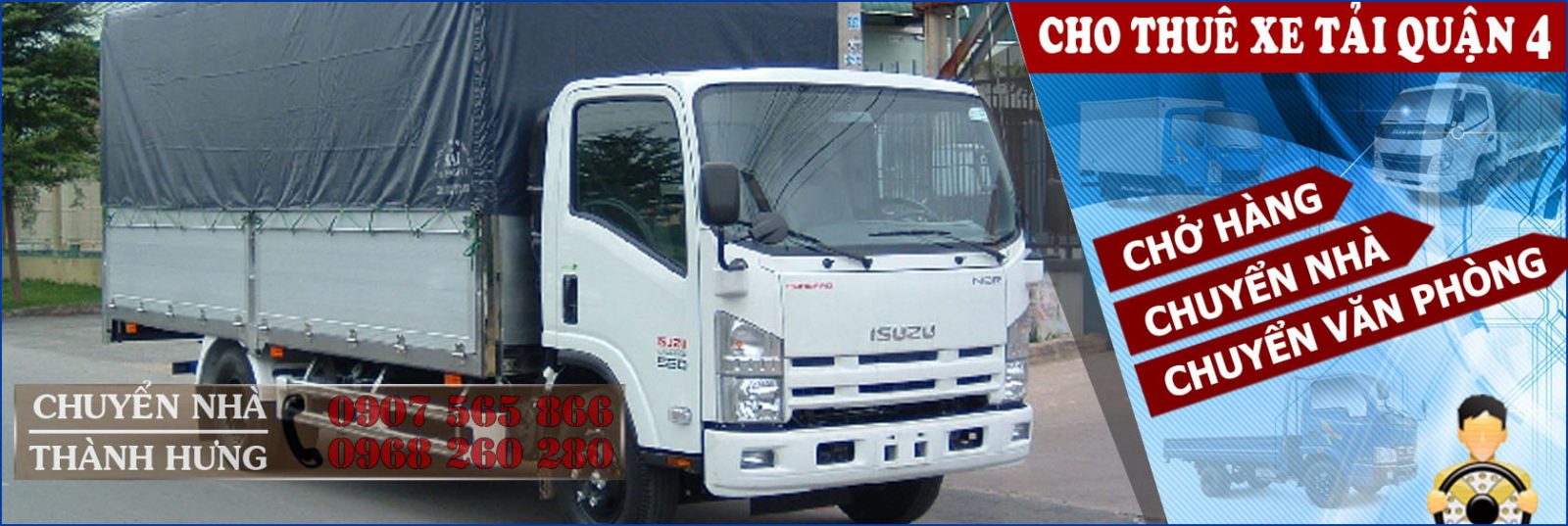 thuê xe tải Quận 4