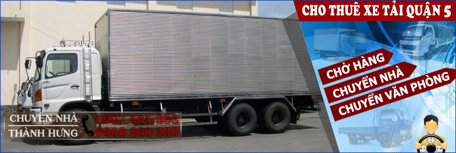 cho thuê xe tải Quận 5