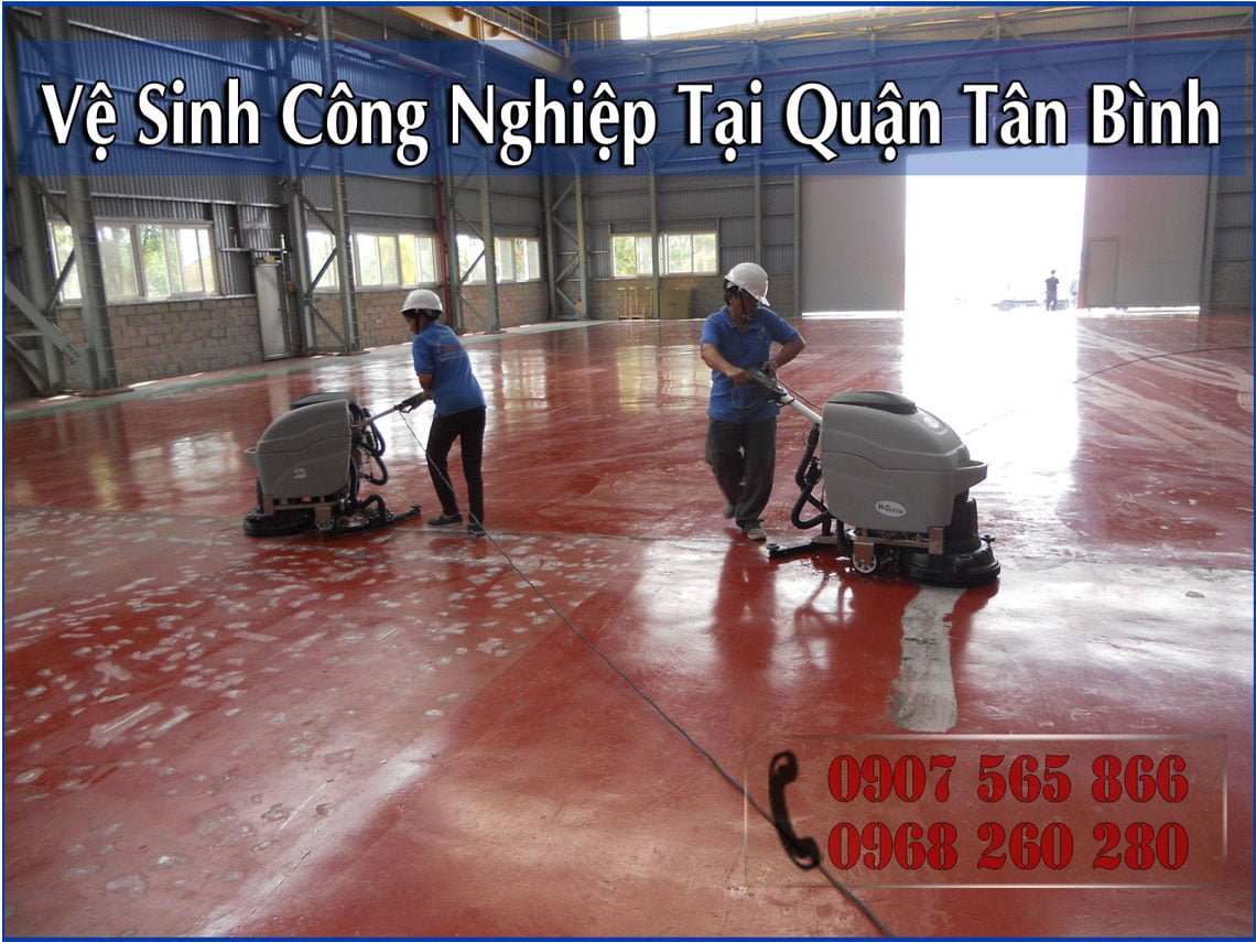 vệ sinh công nghiệp tại Quận Tân Bình