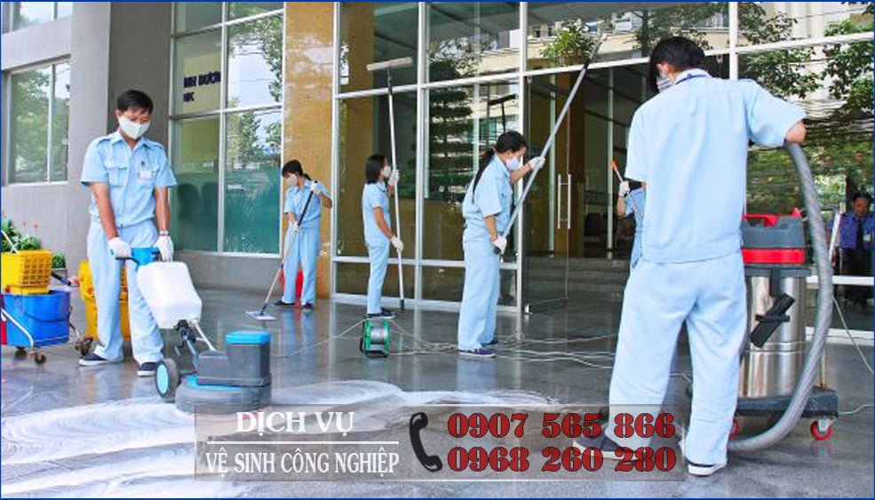 dịch vụ vệ sinh công nghiệp
