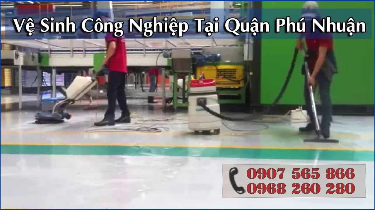 vệ sinh công nghiệp tại Quận Phú Nhuận