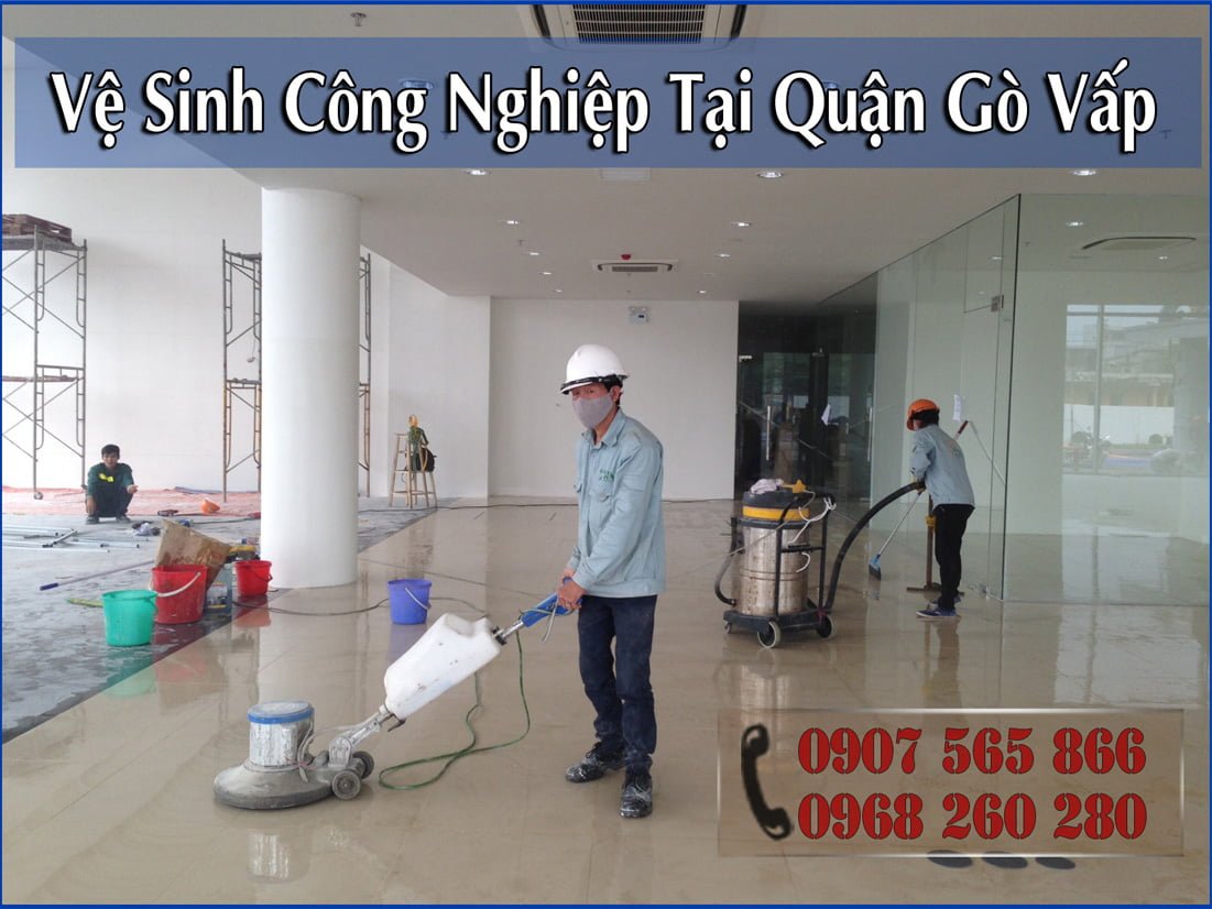 vệ sinh công nghiệp tại Quận Gò Vấp