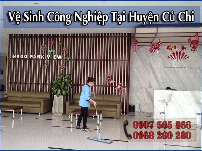 vệ sinh công nghiệp tại Huyện Củ Chi